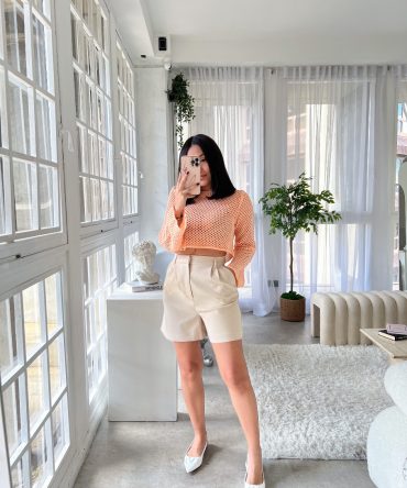 Suéter Tejido Corto Ximena