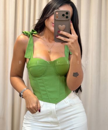 Bustier Cora Verde