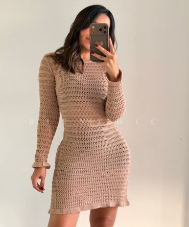 Vestido tejido carol