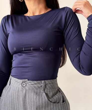 Top con Mangas Basic Nia