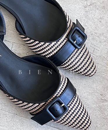 Zapatillas stiletto Negras