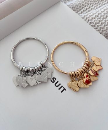 Pulsera de Charm de Corazones