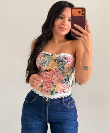Corset Floreado Naya