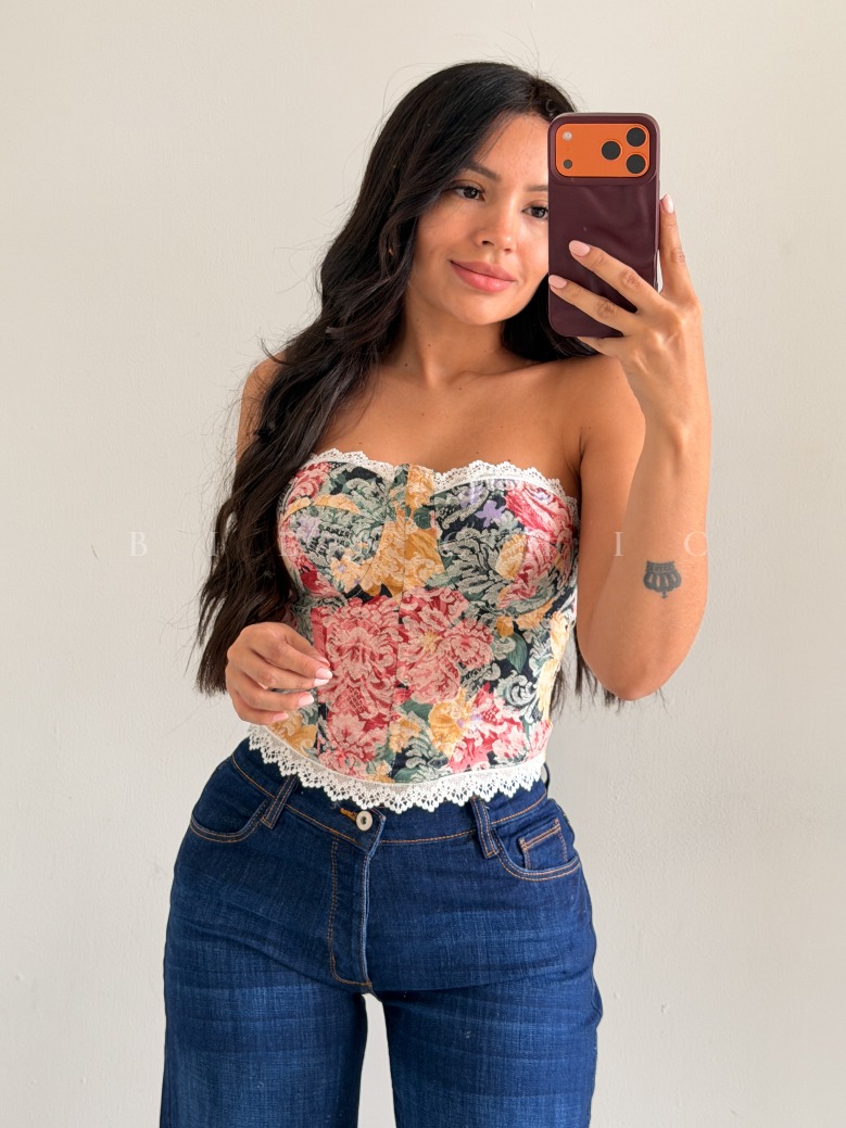 Corset Floreado Naya